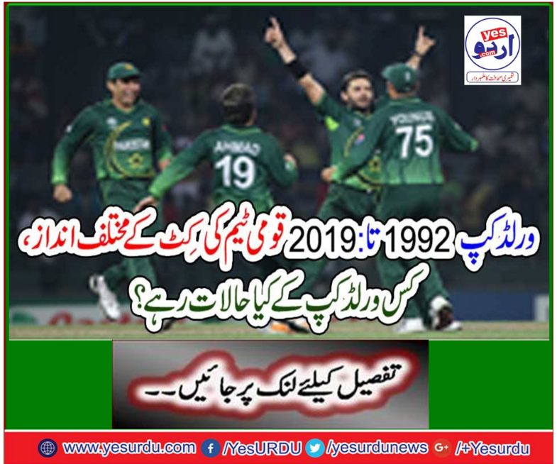 World Cup 1992 to 2019: What kind of World Cup was the different scenes of national team cut?