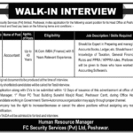 FC Security services (Pvt) Limited Jobs 2019 For Accountant