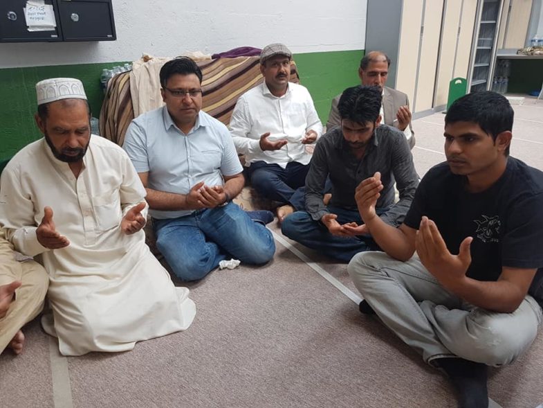 PRAYER, FOR, THE, UNCLE, OF, ABDUR RAHMAN TARRAR, VICE PRESIDENT, OVERSEAS, UNITY, FRANCE