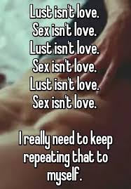 Difference, between, love, and, lust,  a, column