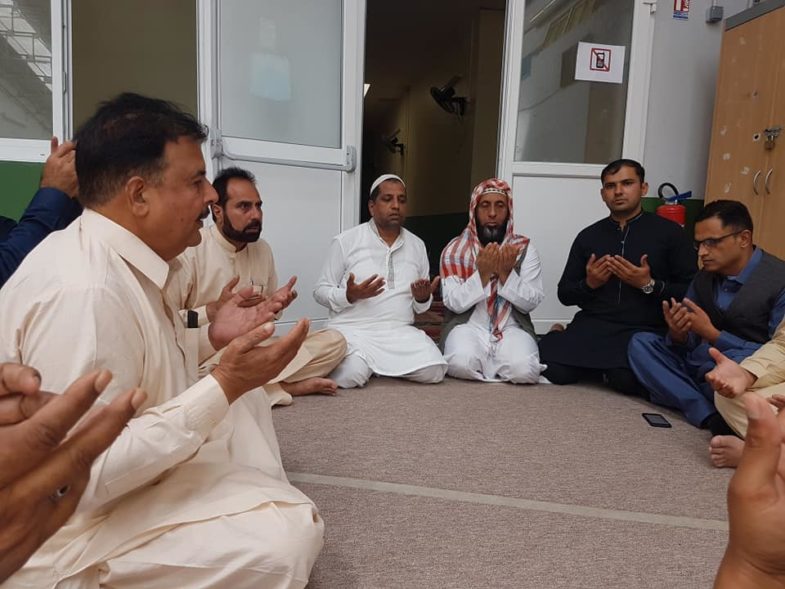 PRAYER, FOR, THE, UNCLE, OF, ABDUR RAHMAN TARRAR, VICE PRESIDENT, OVERSEAS, UNITY, FRANCE