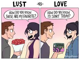 Difference, between, love, and, lust,  a, column