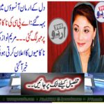 The news was announced by Mary Nawaz's failure