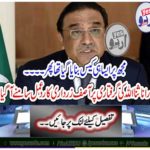 Asif Zardari's reaction to the arrest of Rana Sanaullah appeared