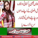 Kuala Lumpur, Pakistani actor, Kملmal Rizvi gave a great surprise to his fans and lovers