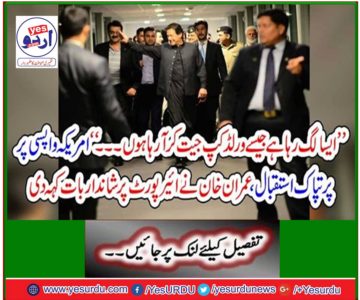 'A warm welcome on the return to America, the wonderful thing said at the airport