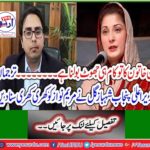 Spokesperson Punjab Chief Minister Shahbaz Gul heard Maryam Nawaz Khari Khari