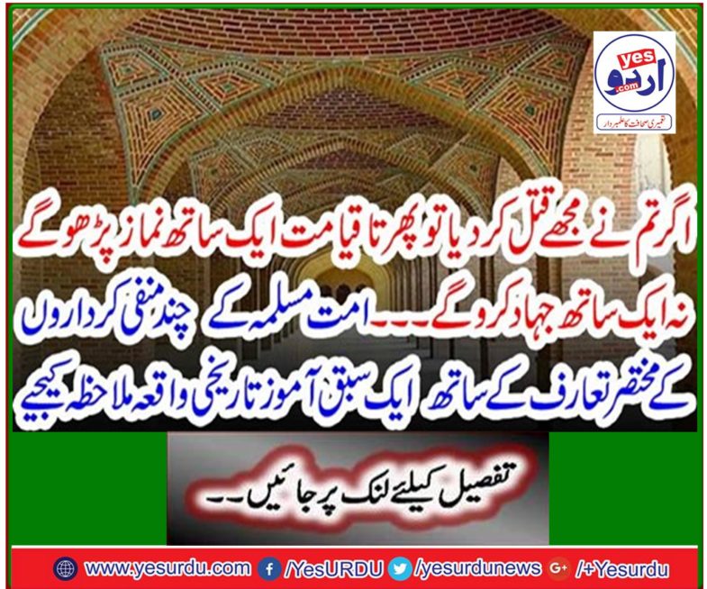 For a brief introduction to some of the negative aspects of the Muslim Ummah, visit a rich historical event.