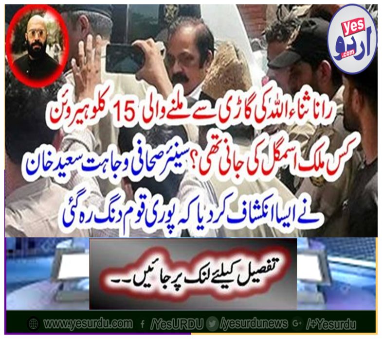 Senior journalist Vijayat Saeed Khan revealed that the entire nation remained stubborn