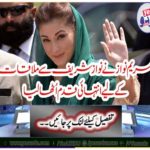 Mary Nawaz took a lot of steps to meet Nawaz Sharif
