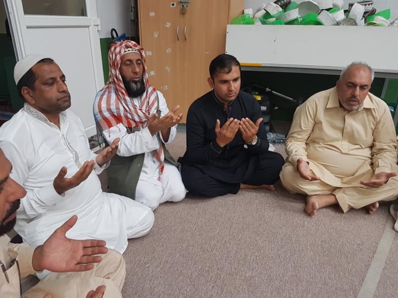 PRAYER, FOR, THE, UNCLE, OF, ABDUR RAHMAN TARRAR, VICE PRESIDENT, OVERSEAS, UNITY, FRANCE