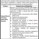 PIPFA Pakistan Jobs 2019 for Deputy Director Technical