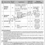 Cabinet Division Islamabad Jobs 2019 for Stenotypists, LDC / UDC Clerks and Research Assistants