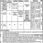 Divisional Public School / Inter College Sahiwal Jobs 2019 for Jr Teachers, Subject Specialists & PET