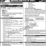 Join Pakistan Army Medical Corps as “M” Cadet