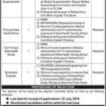 Punjab Rangers Teaching Hospital Lahore Jobs 2019 for Biomedical Engineer & Medical / Management Posts