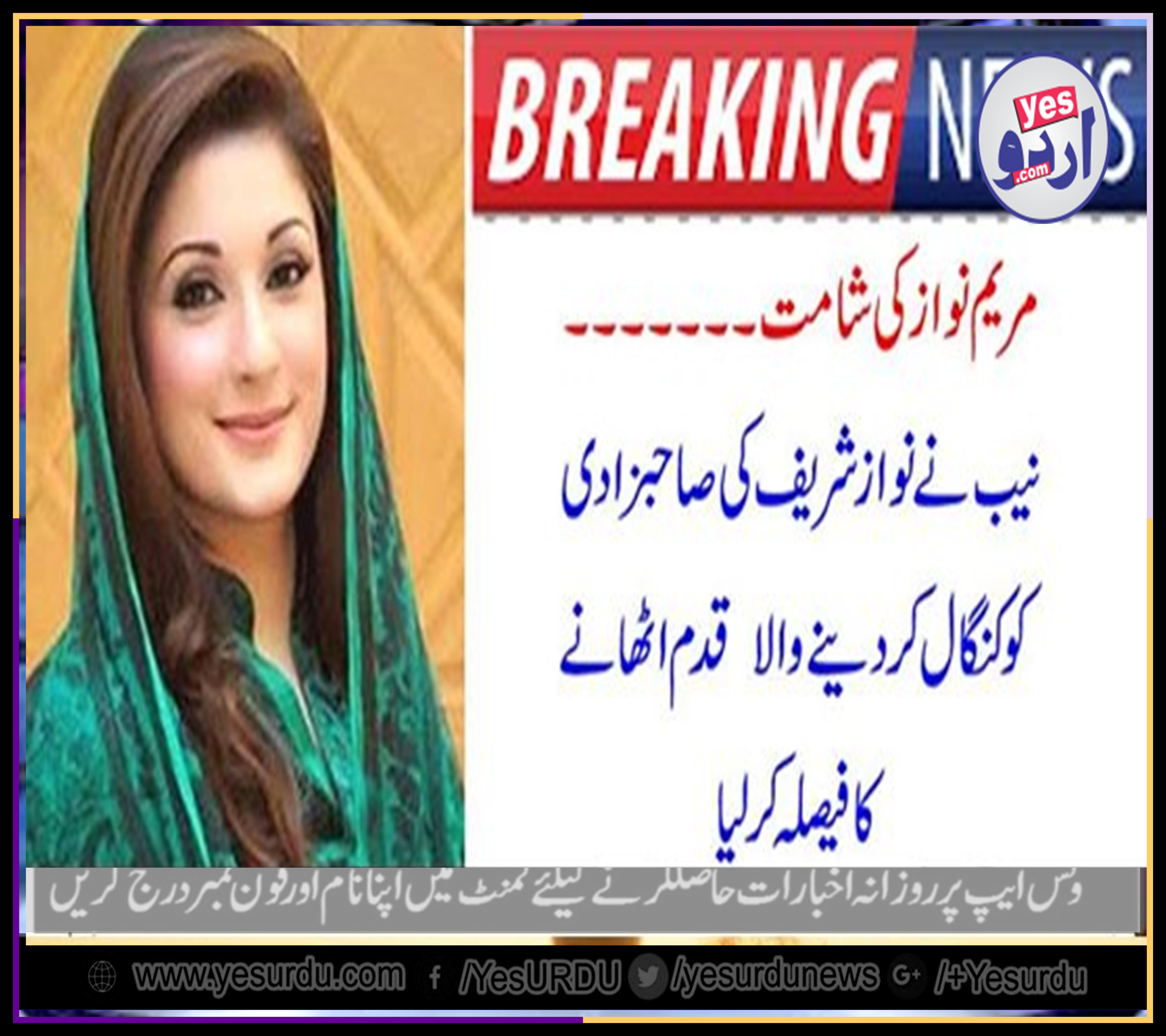 NAB, DECIDED, TO, SEAL, ALL, PROPERTY, OF, MARYAM, NWAZ, AND, ABBAS SHARIEF