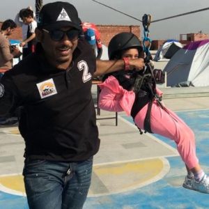 bushra ansari's, nephew, died, while, paragliding, 