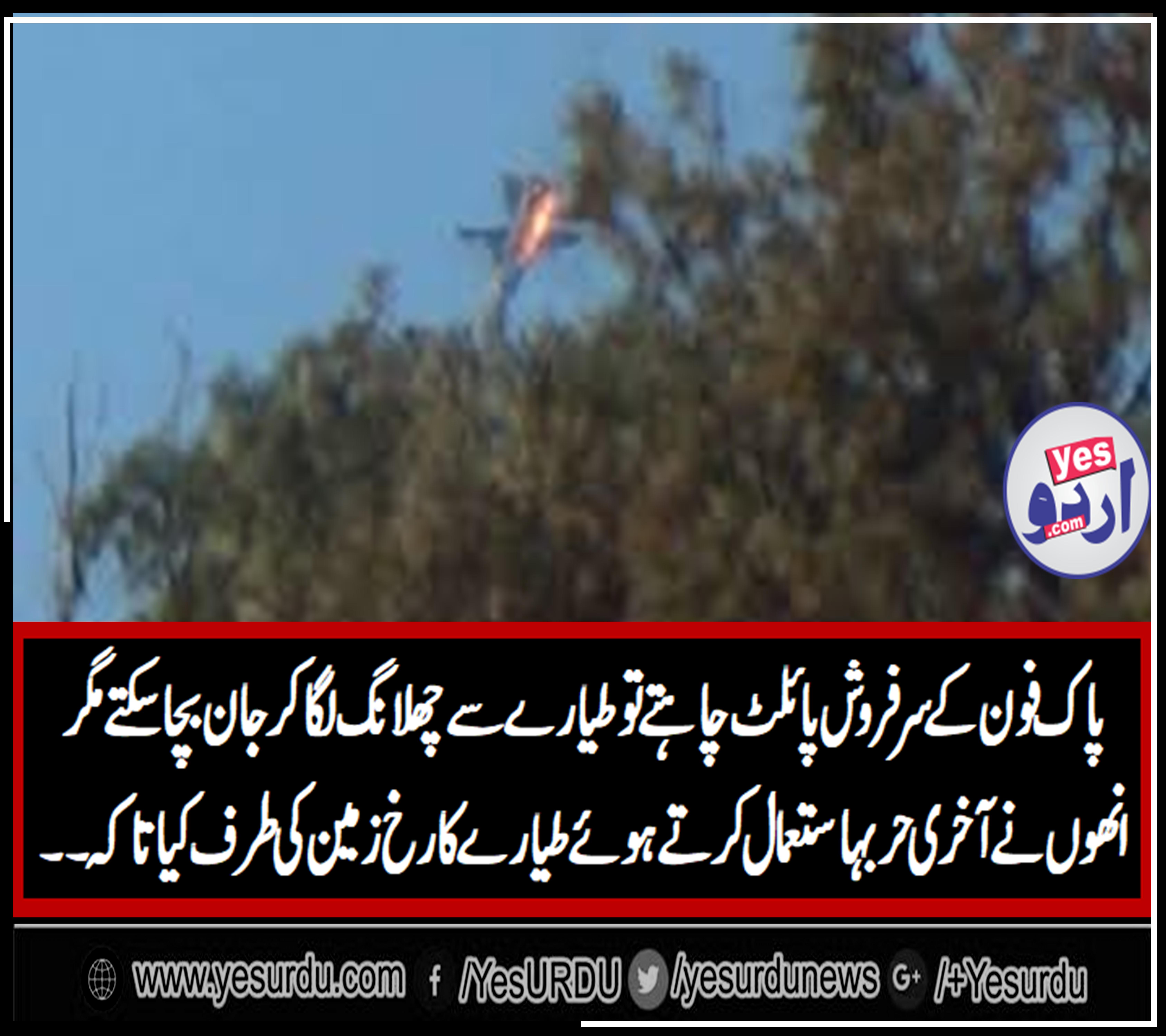rawat, pak, army, pilots, himself, turned, jet, to, land, to, avoid, big, loss