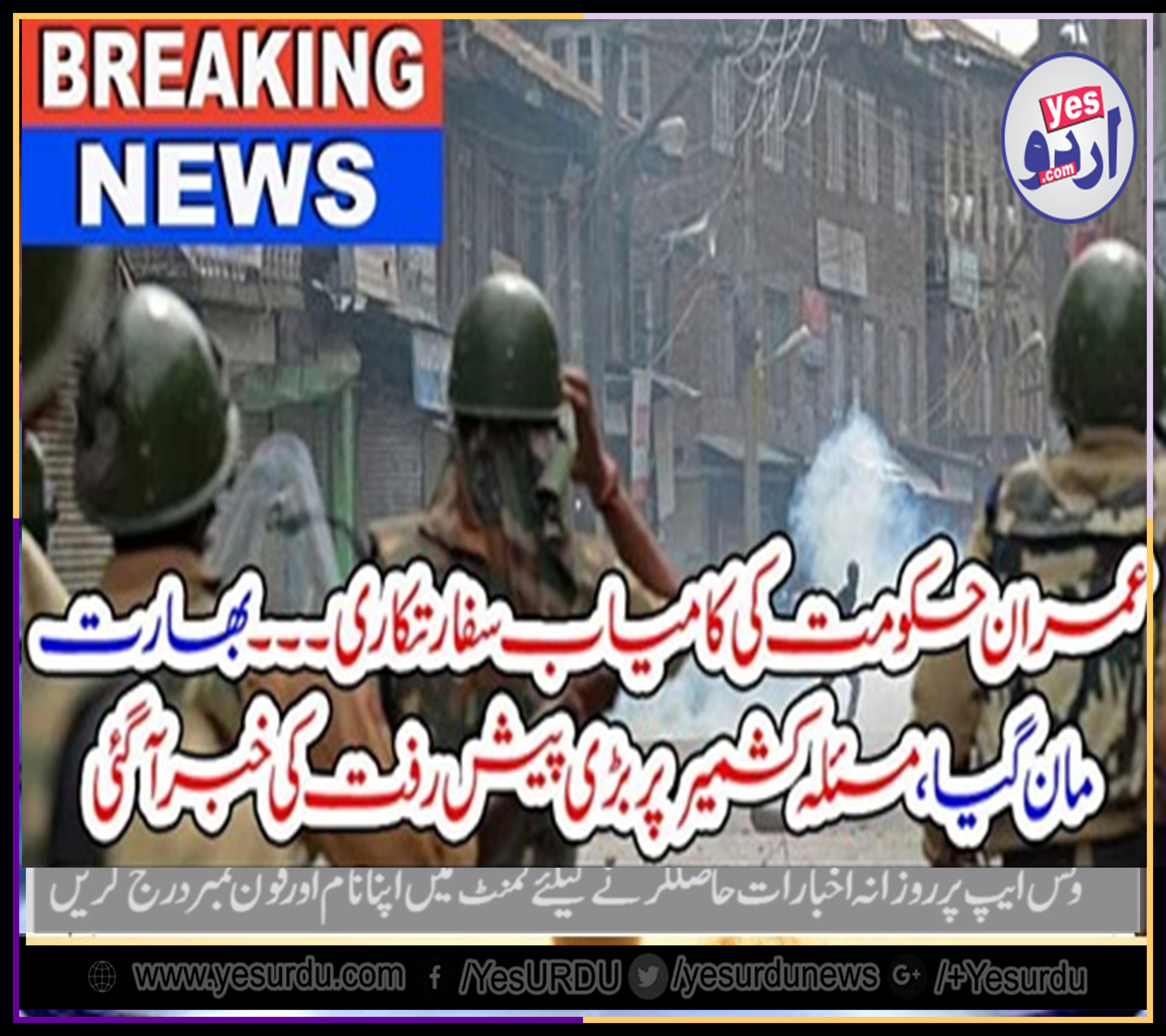 successful, Pakistan, diplomacy, India, accepted, the, Pakistani, word, on, important, issue