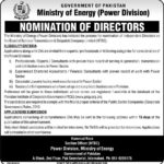 Ministry Of Energy (Power Division) Jobs 2019 for Directors / Management
