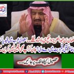 How much money did you donate to Saudi Arabia for the sake of Pakistanis? Knowing you won't even believe
