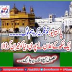 Pakistanis: Don't you think we are ... The announcement of a Sikh shocked the whole world