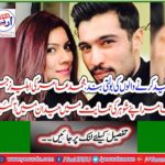 Mohammed Amir's wife Nargis Amir came to the field in support of her husband