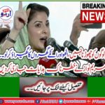 Maryam Nawaz issued dangerous instructions