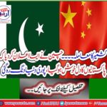 Breaking News: Kashmir issue ... China declared that the heart of Pakistanis was happy, the whole world was shocked