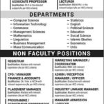 Lahore University Jobs 2019 for Teaching & Non-Teaching Staff (Multiple Departments) for Upcoming University