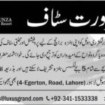 Luxus Hunza Hotel Jobs 2019 for Various Staff Positions