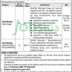 Pakistan Ordnance Factories (POF) Jobs 2019 for Assistant Managers (Engineering / HSE) & Principal