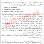 Directorate General Health AJK Jobs 2019 for Medical Officers