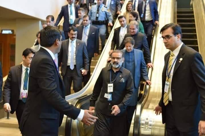 IMRAN KHAN'S, MILITARY, SECRETARY, WAS, DOING, JOB, WHEN, IMRAN KHAN, WAS, RETURNING, FROM, UNITED, NATIONS, SPEECH