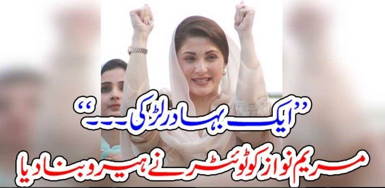 a, brave, girl, twitter, made, maryam nawaz, a hero