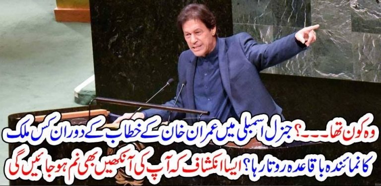 WHO, WAS, HE, WHO, WAS, CONSTANTLY, WEEPING, HEARING, IMRAN KHAN'S, SPEECH, AT, UN