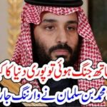 IS, SAUDIA, IRAN, COMABT, WORLD, WILL, SUFFER, MBS, WARNING, TO, THE, WORLD