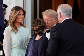 wife, of, USA, President, Donald Trump, Milania Trump,'s, photos, bot, viral,at, the, internet