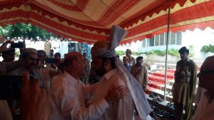 NEW, NAWAB, OF, KALABAGH, SELECTED, IN, KALABAGH, AMIR MUHAMMAD KHAN'S, SON, MALIK WAS, ALSO, PRESENT, AT, CEREMONY