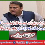 Fawad Chaudhry acknowledges differences in government, shocking revelations