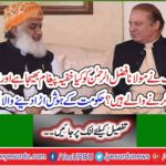 What secret message has Nawaz Sharif sent to Maulana Fazlur Rehman and what is Maulana going to do now? The government's astonishing revelation