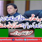 Well, that was it - why the federal cabinet meeting was abruptly postponed? The story inside came out