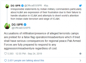 AFTER, INDIAN, ARMY CHIEF, ISPR, REPLIED, BACK, TO, HIM, BRAVELY