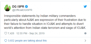 AFTER, INDIAN, ARMY CHIEF, ISPR, REPLIED, BACK, TO, HIM, BRAVELY