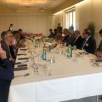 Pic FM intrachted with International & Pak media based in Geneva