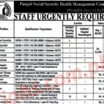 Punjab,Social,Security,Health,Management,Company,(PSSHMC),Jobs,2019,For,45+,Staff,Nurses,,IT,,Medical,&,Other,Full,Time,NEW