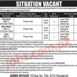 Pak Army PO Box 750 Rawalpindi Jobs 2019 For Naib Qasids, Mess Waiter & Cook Full Time