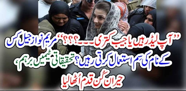 MARYAM NAWAZ, CALLED, AS, POCKET, CUTTER, 