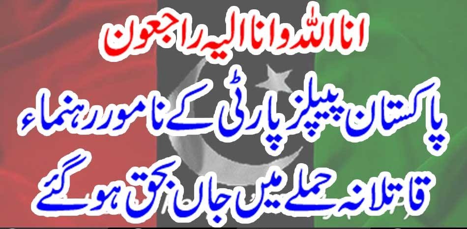 MIAN GUL AFRIDI, SENIOR, LEADER, PPP, DIED, IN, TERRORIST, ATTACK, IN, BAJORE